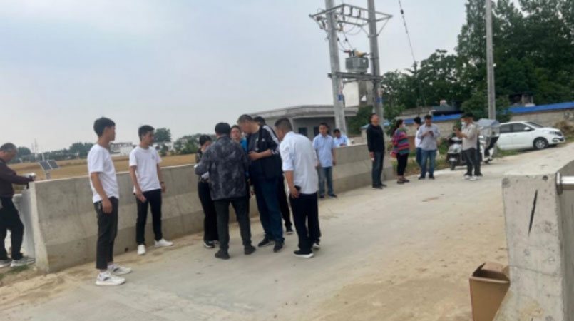 界首市土岭庄灌区续建配套与节水改造工程机电及控制系统项目完工验收