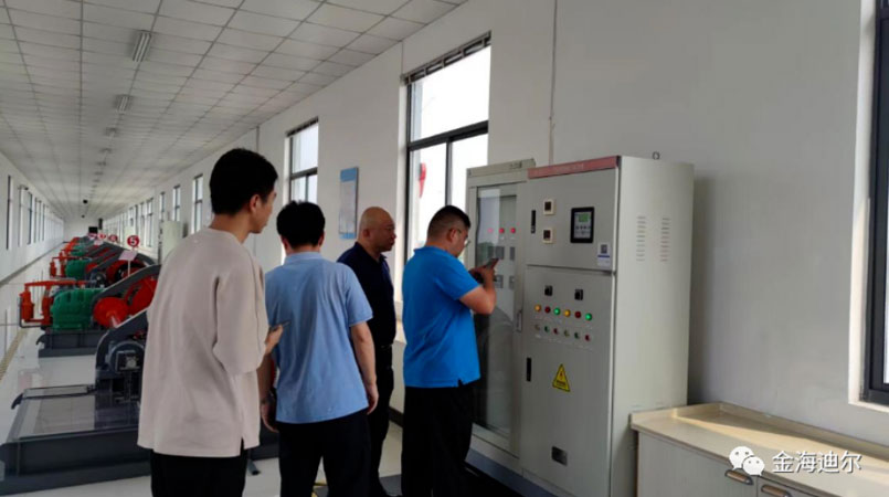巢湖管理局河道和工程管理处积极开展汛期自动化检查筑牢汛期安全防线（金海迪尔现场协助）