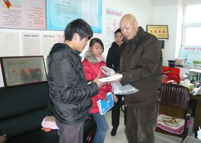 2007年起资助祁门、阜阳、怀宁三地11名学生