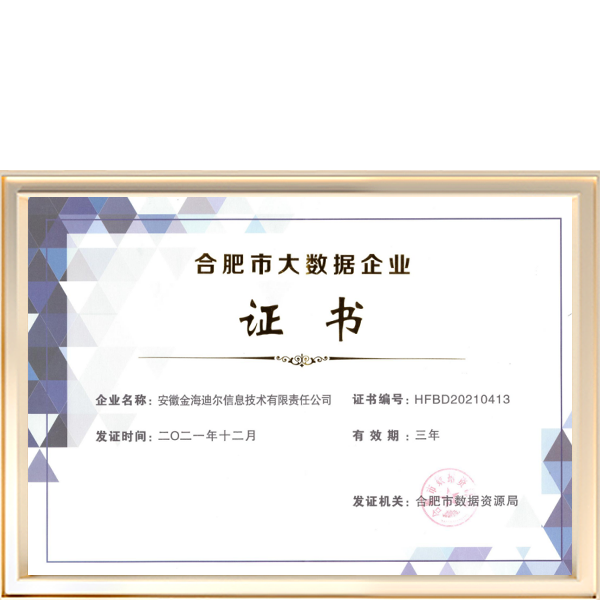 2021年合肥市大数据企业
